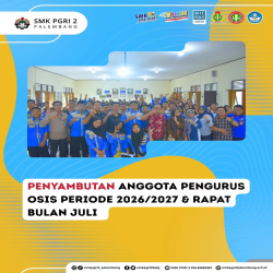 PENYAMBUTAN PENGURUS OSIS MASA BAKTI 2026/2027
